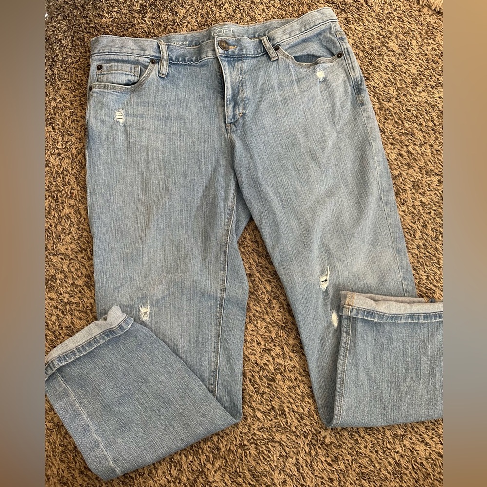 Loft Boyfriend Jeans